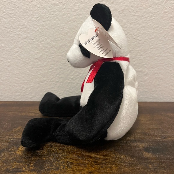 Vintage Rare Retired Fortune Ty Beanie Baby Tie Dye 1997 Plush Bear Original - Picture 2 of 6